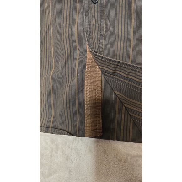 Harley Davidson Button Up Shirt Mens 2XL Motorcycle Biker Corduroy Puff‎ Print - Picture 15 of 16